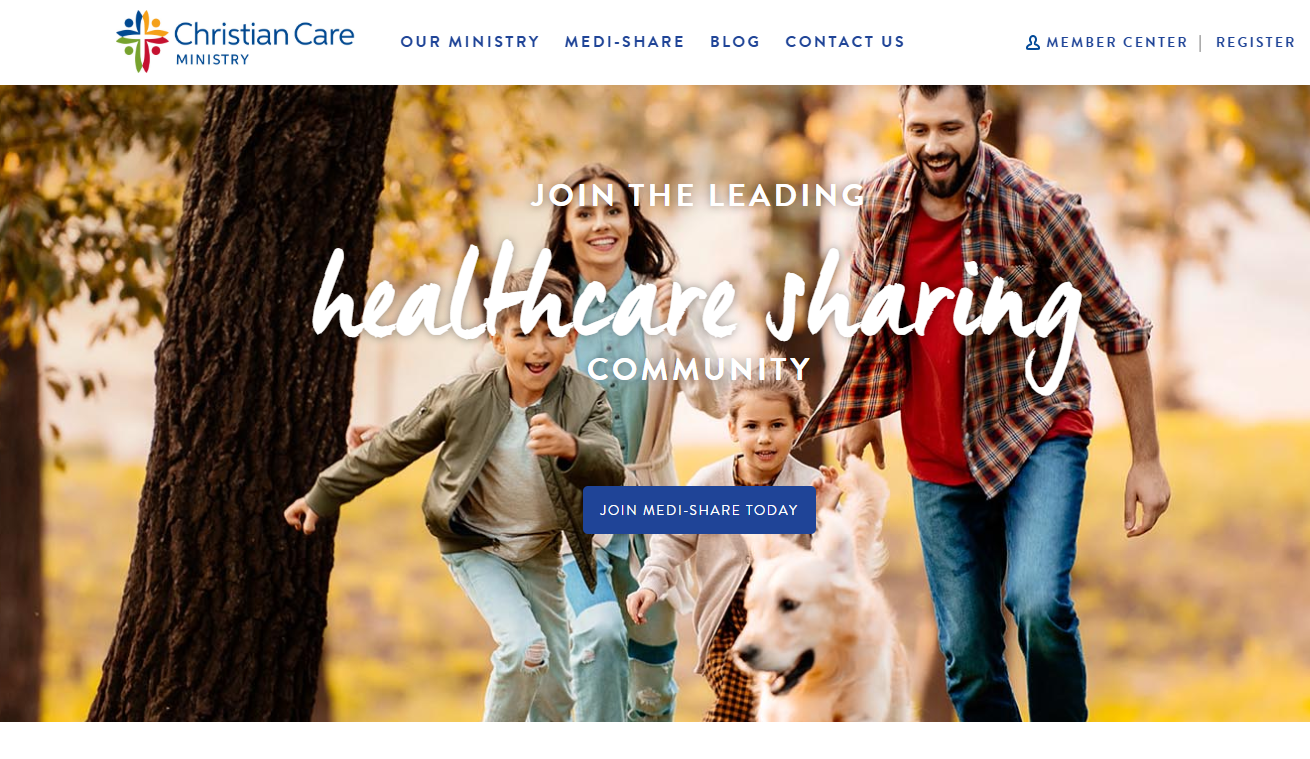 MediShare website preview